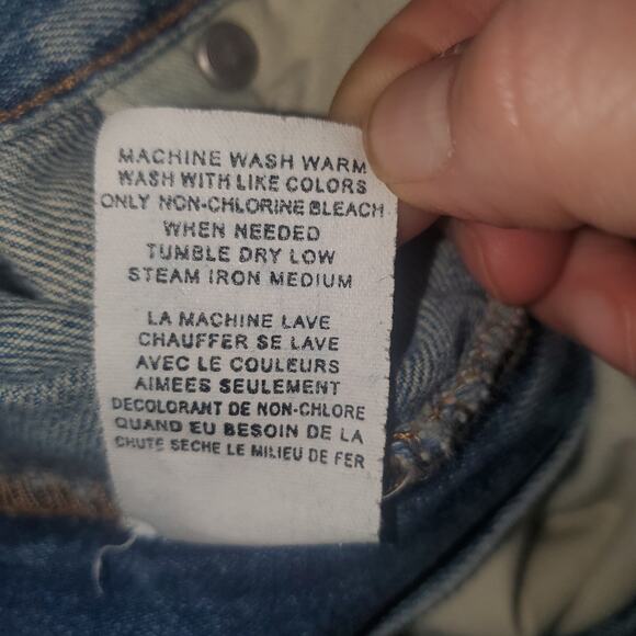 Vintage Polo Ralph Lauren Men’s 38x29 Dungarees Country Fit Straight Denim Jeans - Picture 14 of 14